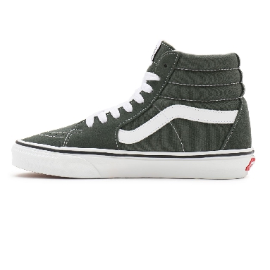 Vans Sk8-Hi Green Classic Mens Womens - thyme/true white VN0A32QG9GF Shoes