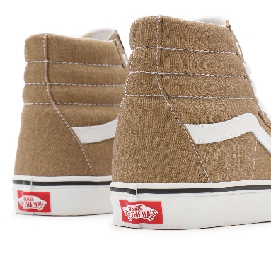 Vans Sk8-Hi Brown Classic Mens Womens - bronze age/true white VN0A32QG9EN Shoes