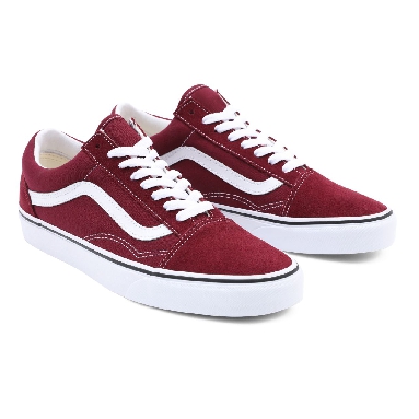 Vans Old Skool Red Classic Mens Womens - Port Royale/True White VN0A38G15U7 Shoes