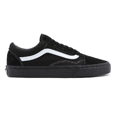 Vans Suede/Canvas Old Skool Black Classic Mens Womens - (Suede/Canvas) Black/Black/True White VN0A3WKT5WU Shoes