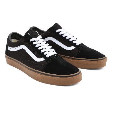 Vans Gumsole Old Skool Black Classic Mens Womens - (Gumsole) Black/Medium Gum VN0001R1GI6 Shoes