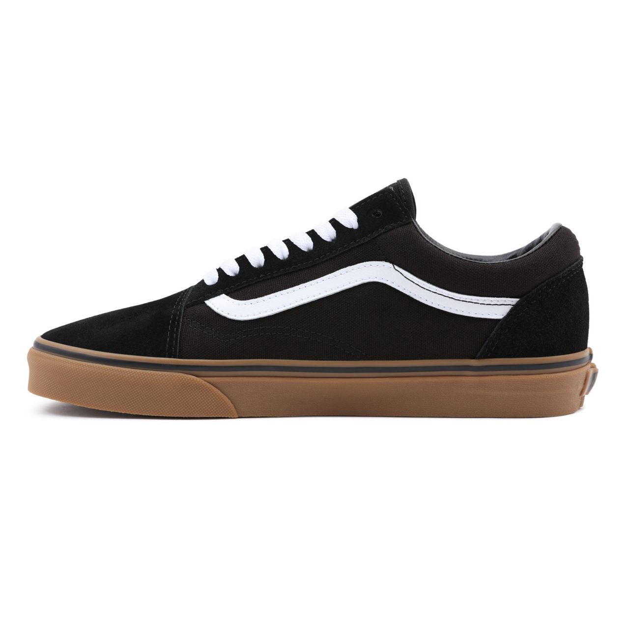 Vans Gumsole Old Skool Black Classic Mens Womens - (Gumsole) Black/Medium Gum VN0001R1GI6 Shoes