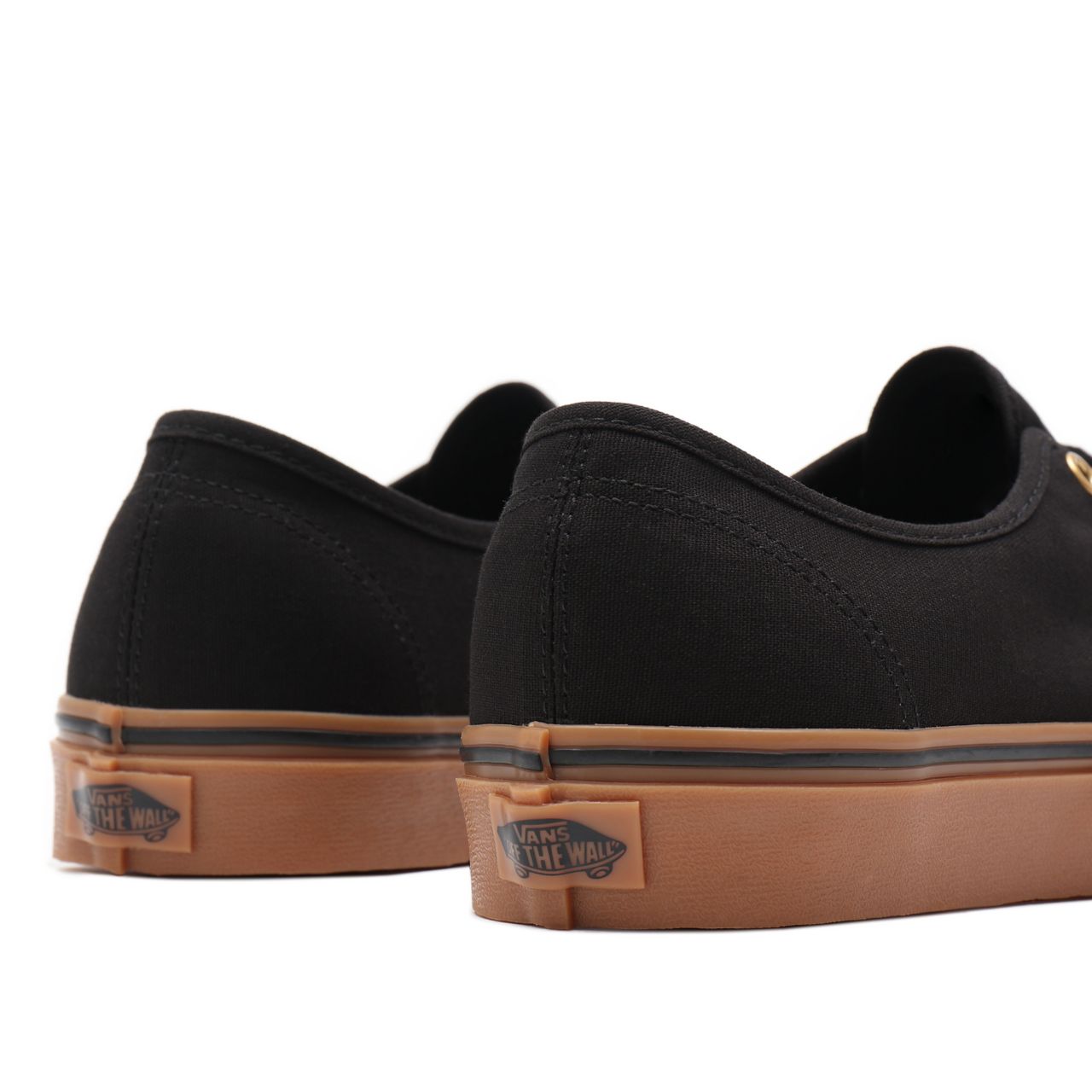 Vans Gum Authentic Black Classic Mens Womens - Black/Rubber VN000TSVBXH Shoes