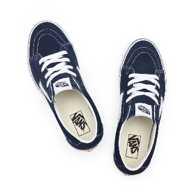 Vans Sk8-Low Navy Classic Mens Womens - Dress Blues/True White VN0A4UUK4M0 Shoes