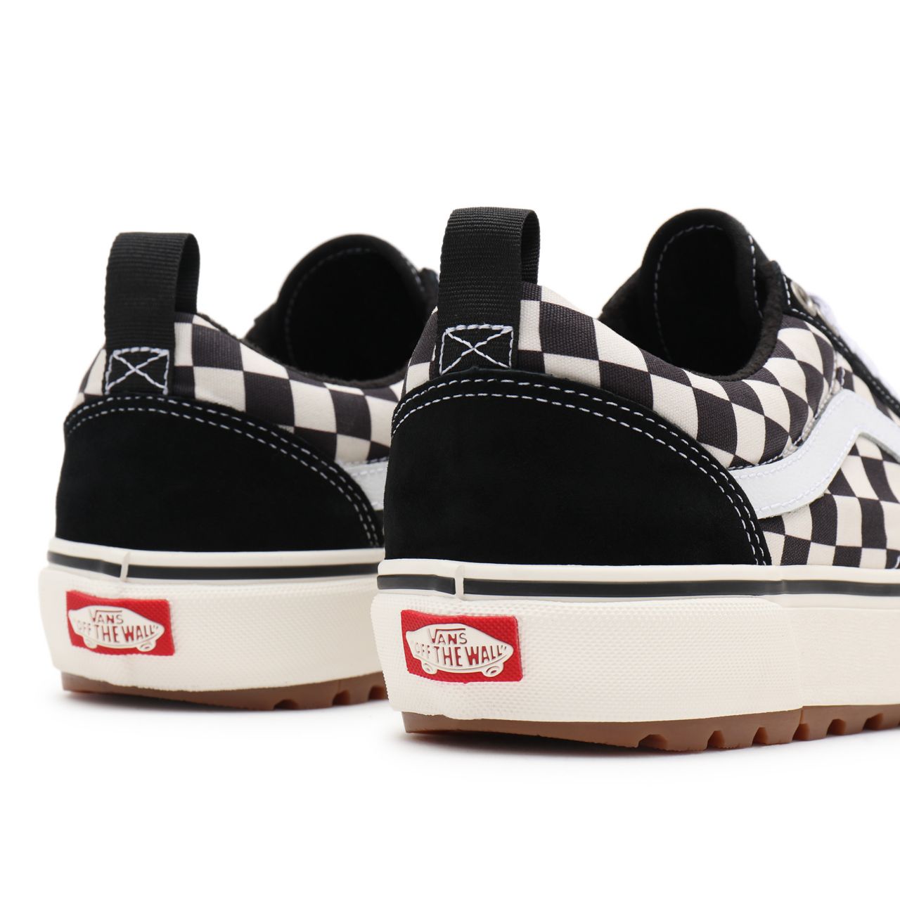 Vans Old Skool MTE-1 Black Classic Mens Womens - Blk/White/Checkerboard VN0A5I12A04 Shoes