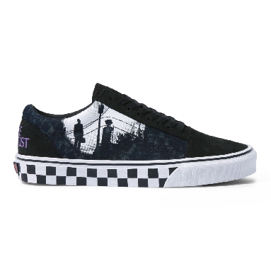 Vans X The Exorcist Old Skool Black Classic Mens Womens - (Terror) The Exorcist VN0A4U3BBOO Shoes