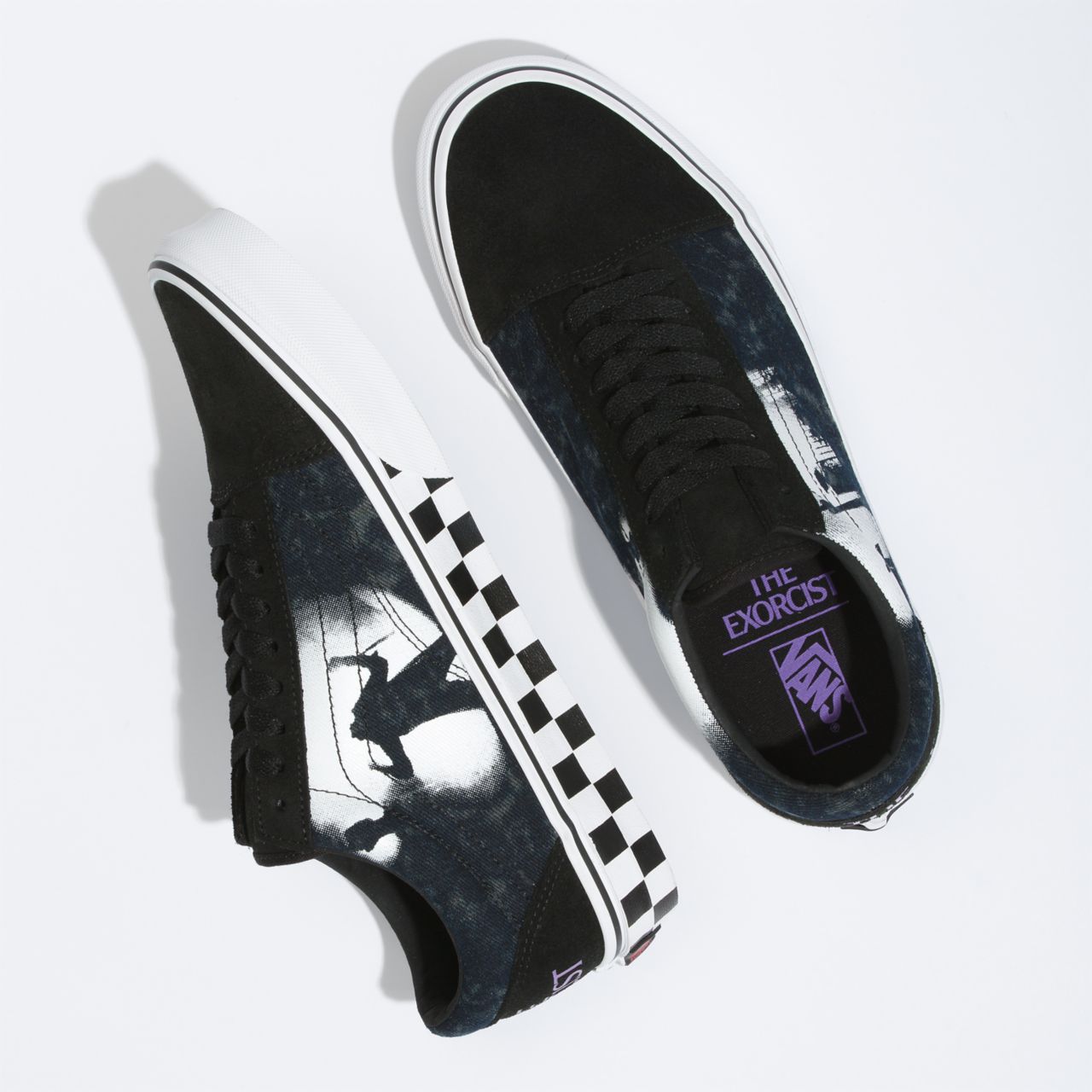 Vans X The Exorcist Old Skool Black Classic Mens Womens - (Terror) The Exorcist VN0A4U3BBOO Shoes