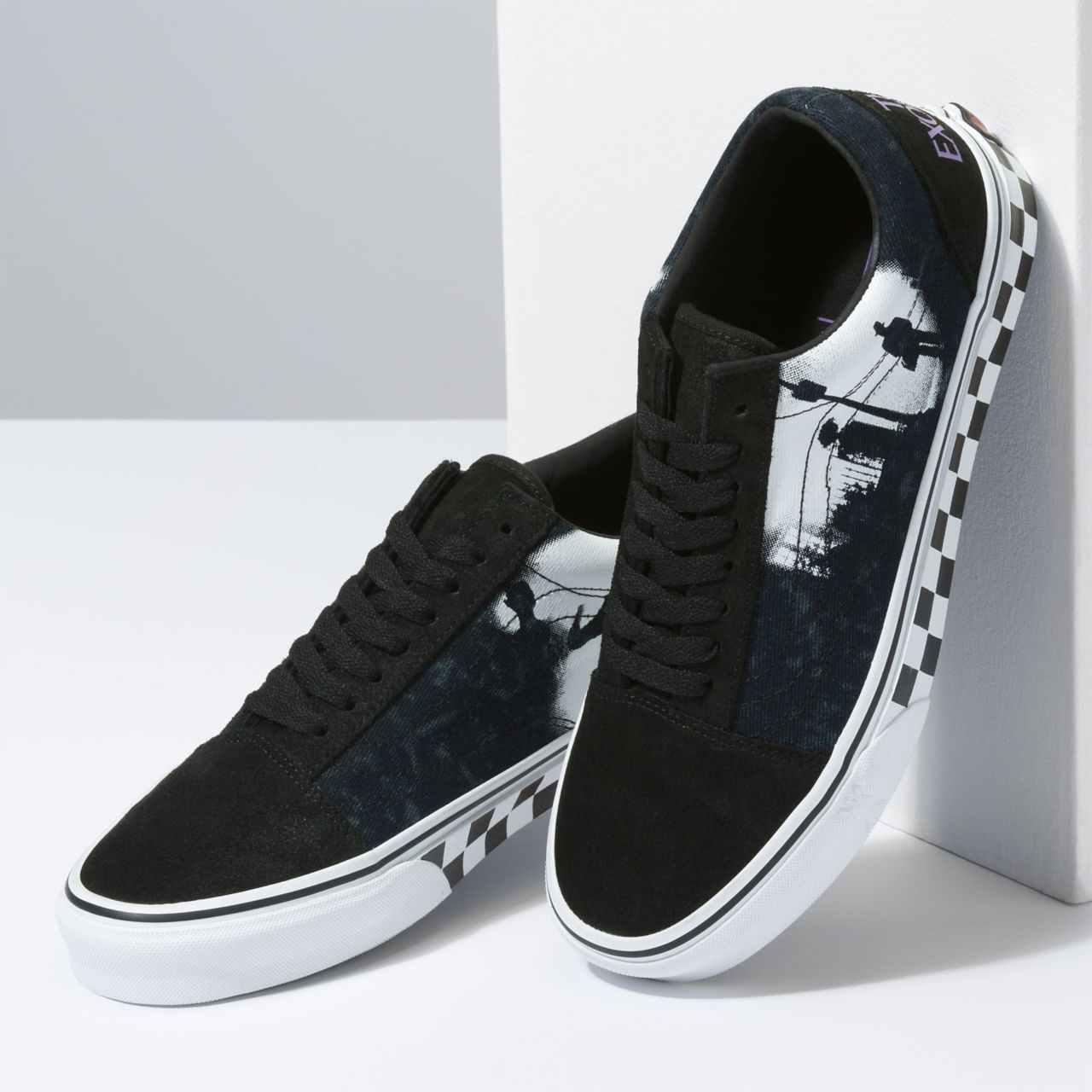 Vans X The Exorcist Old Skool Black Classic Mens Womens - (Terror) The Exorcist VN0A4U3BBOO Shoes