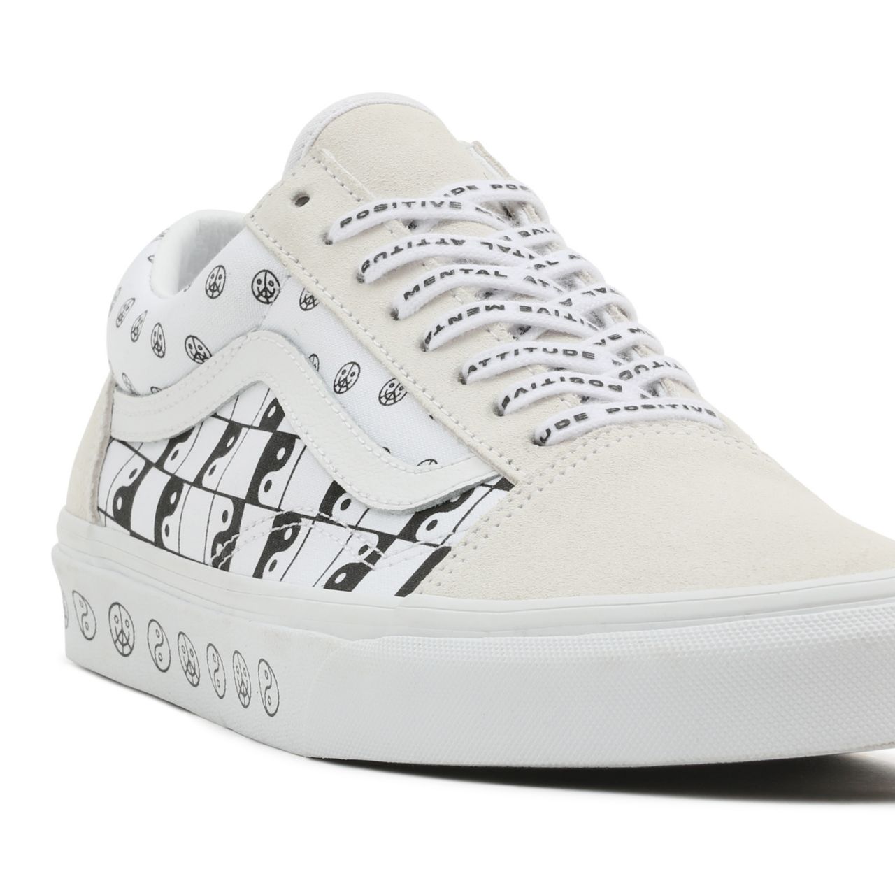 Vans PMA Old Skool White Classic Mens Womens - (Pma) True White/Black VN0A7Q2JBCI Shoes