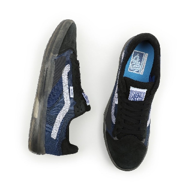 Vans Deuce EVDNT UltimateWaffle Black Classic Mens Womens - (Deuce) Black/True Blue VN0A5DY78B2 Shoes