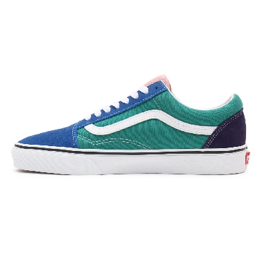 Vans Retro Court Old Skool Blue Classic Mens Womens - (Retro Court) multi/true white VN0A38G19EJ Shoes