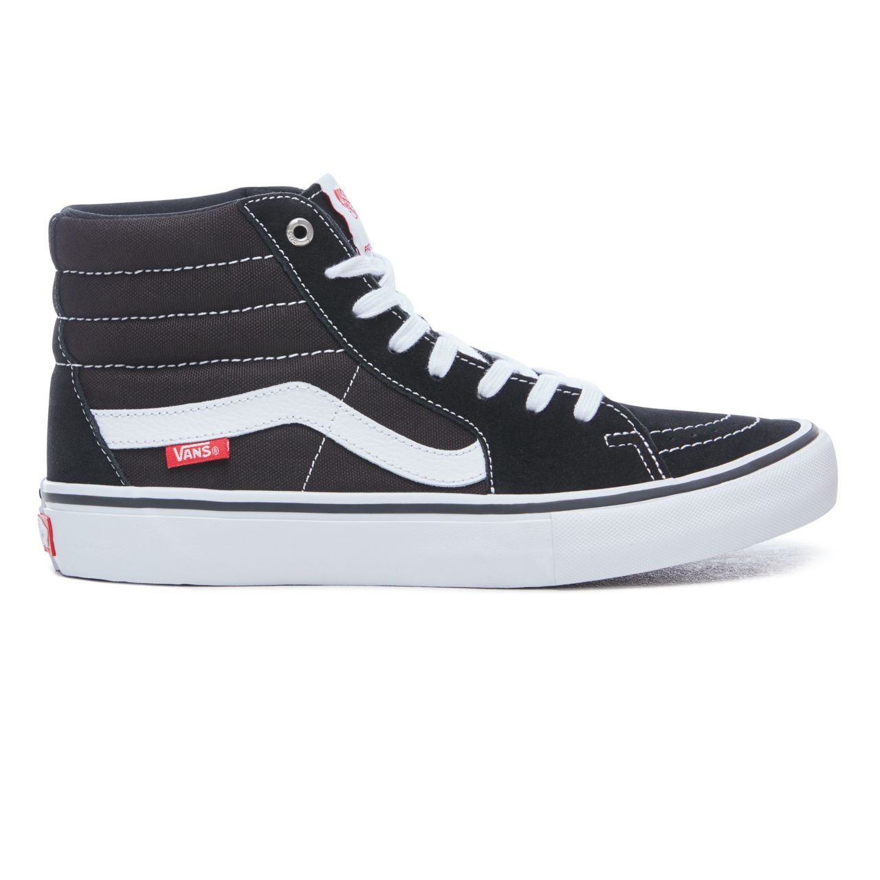 Vans Sk8-Hi Pro Classic Mens Womens - Black/White VN000VHGY28 Shoes