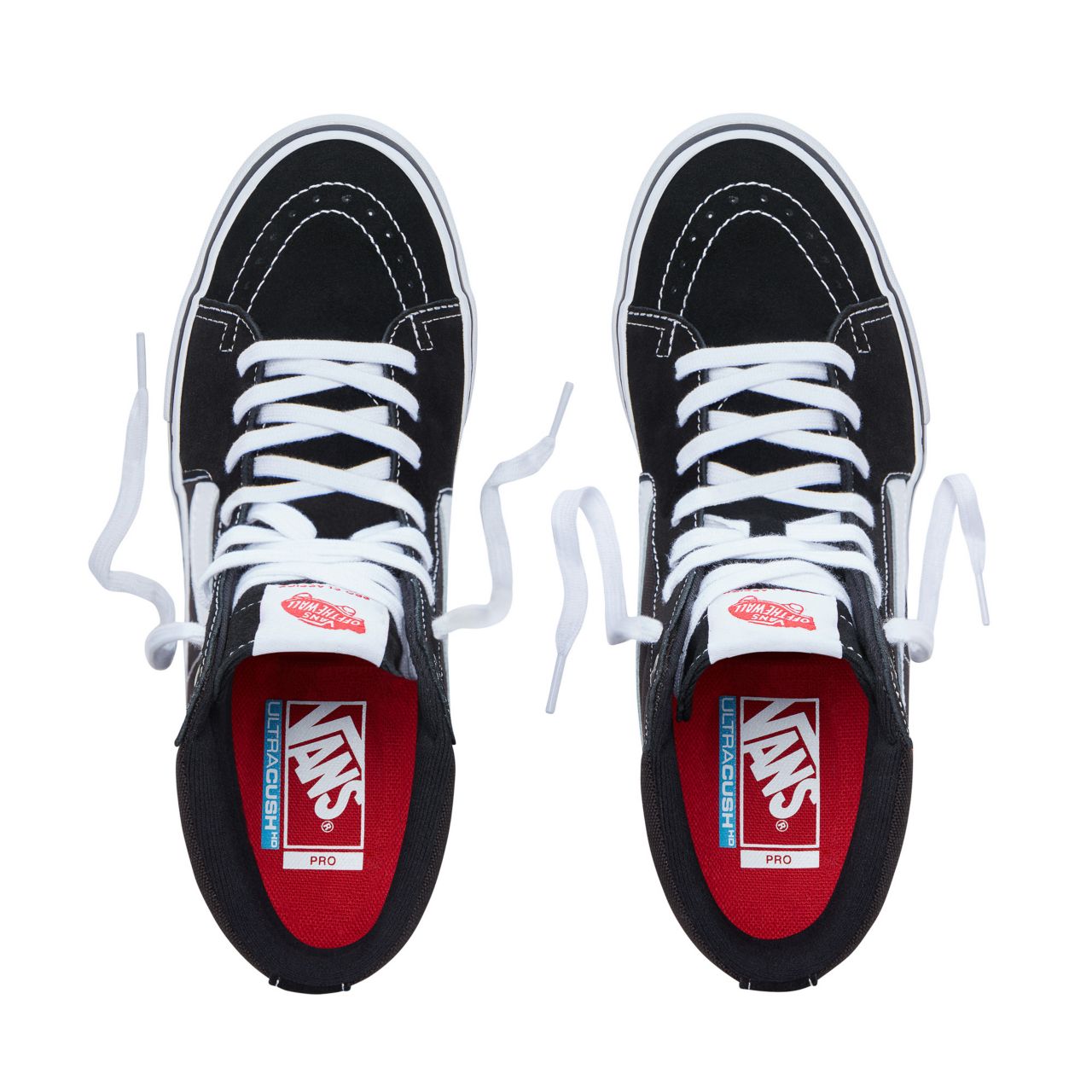 Vans Sk8-Hi Pro Classic Mens Womens - Black/White VN000VHGY28 Shoes