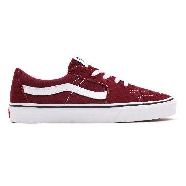 Vans Sk8-Low Red Classic Mens Womens - Port Royale/True White VN0A4UUK5U7 Shoes