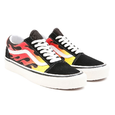 Vans Anaheim Factory Old Skool 36 DX Black Classic Mens Womens - (Anaheim Factory) Epic Flame/Black/True White VN0A54F3423 Shoes