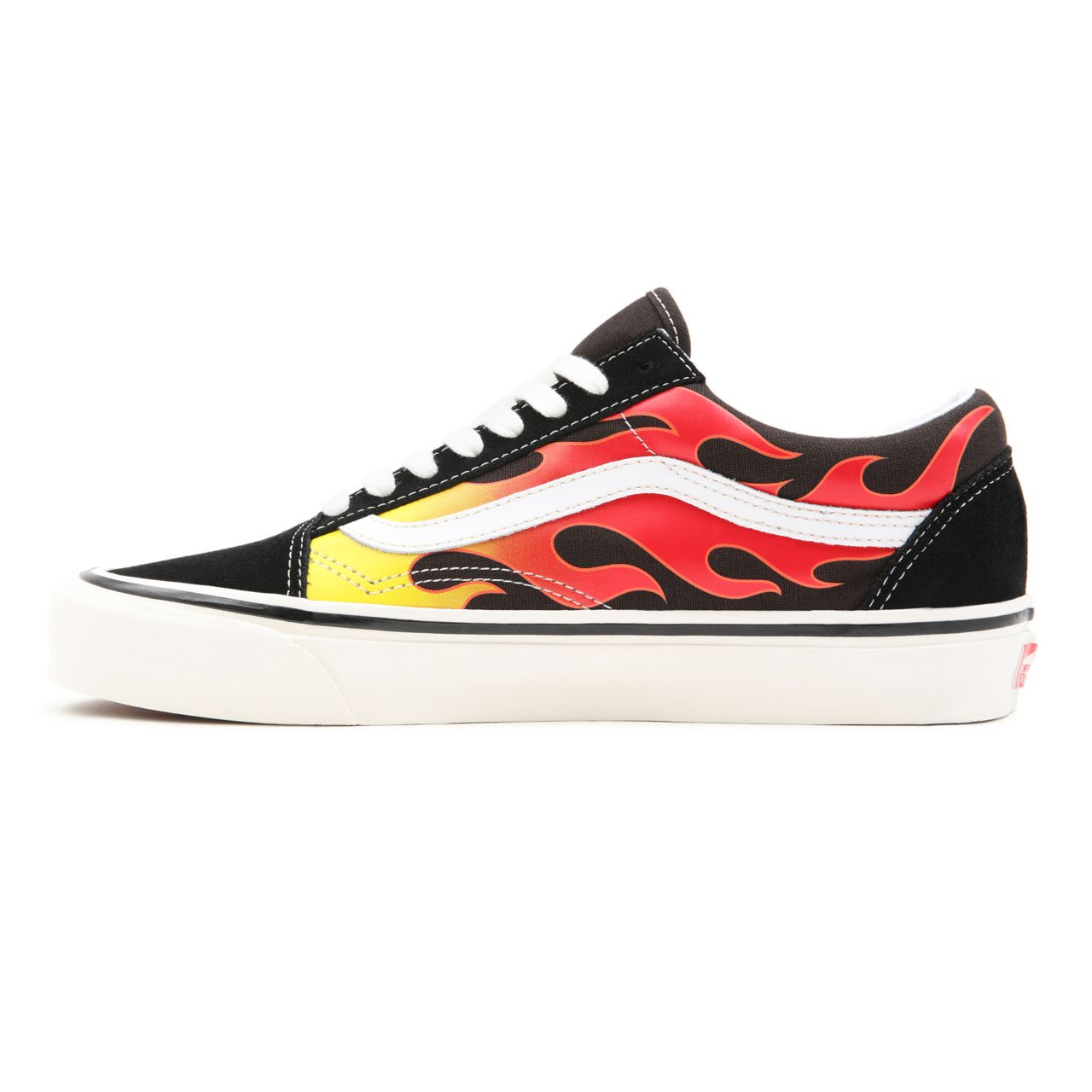 Vans Anaheim Factory Old Skool 36 DX Black Classic Mens Womens - (Anaheim Factory) Epic Flame/Black/True White VN0A54F3423 Shoes