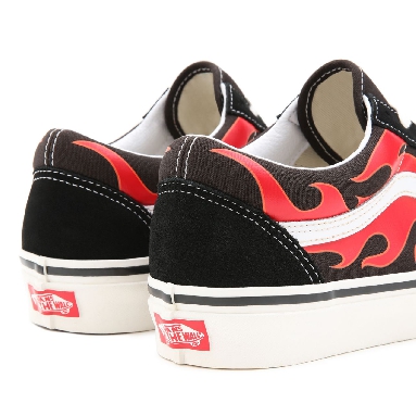 Vans Anaheim Factory Old Skool 36 DX Black Classic Mens Womens - (Anaheim Factory) Epic Flame/Black/True White VN0A54F3423 Shoes