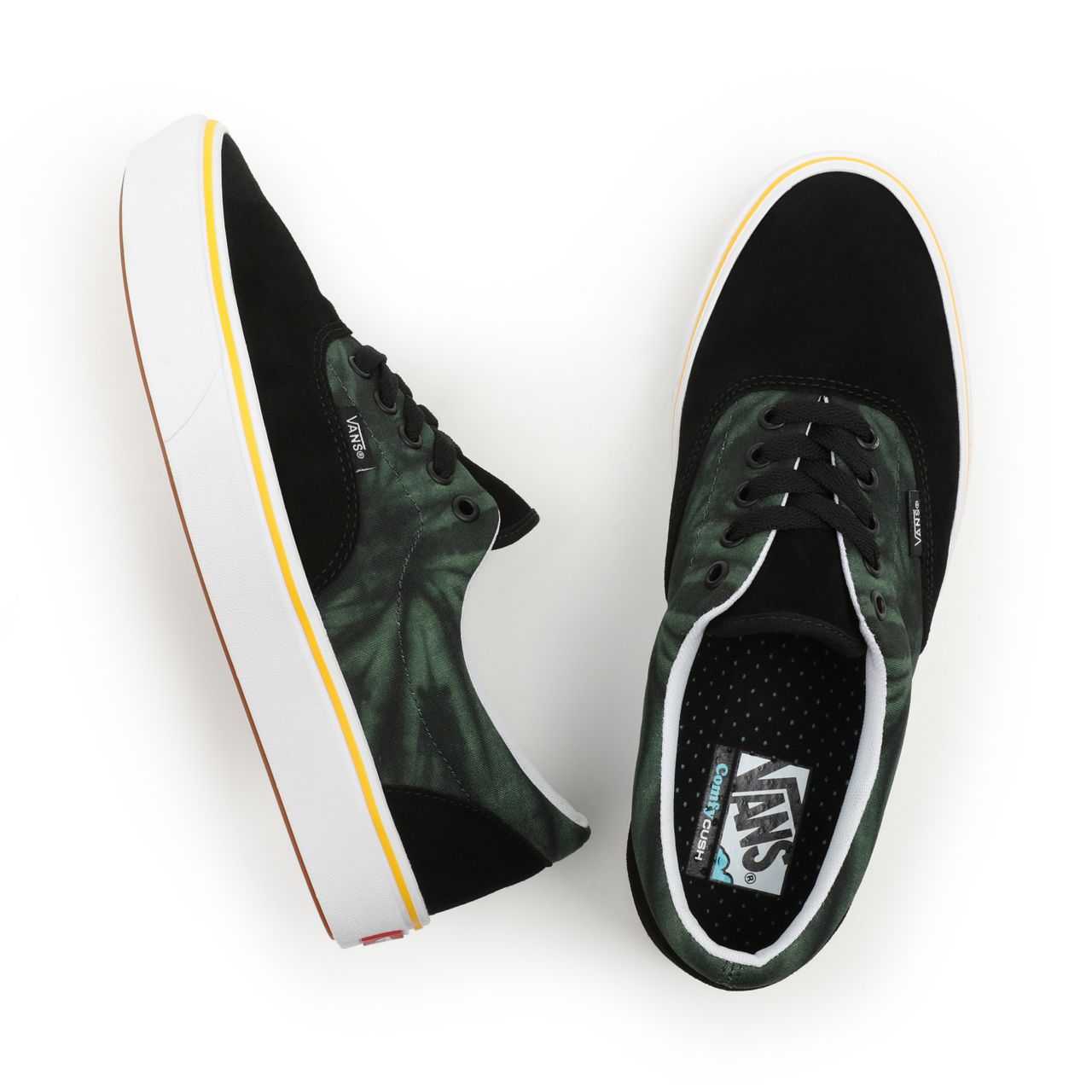 Vans Trip Outdoors ComfyCush Era Black Classic Mens Womens - (Trip Outdoors) Black/Tie Dye VN0A5DYB8UH Shoes