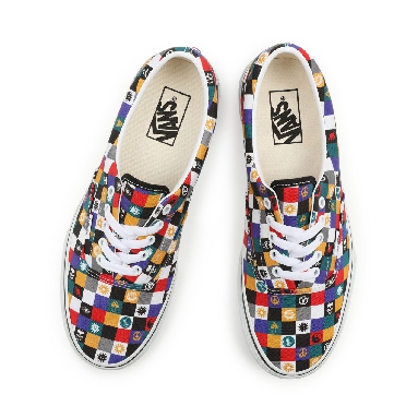 Vans Doodle Era Multicolour Classic Mens Womens - (Doodle) Multi/White VN0A5EFNAB5 Shoes