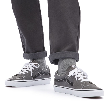 Vans Utility Sk8-Low Grey Classic Mens Womens - (Utility) Pewter/Black VN0A4UUKA5V Shoes