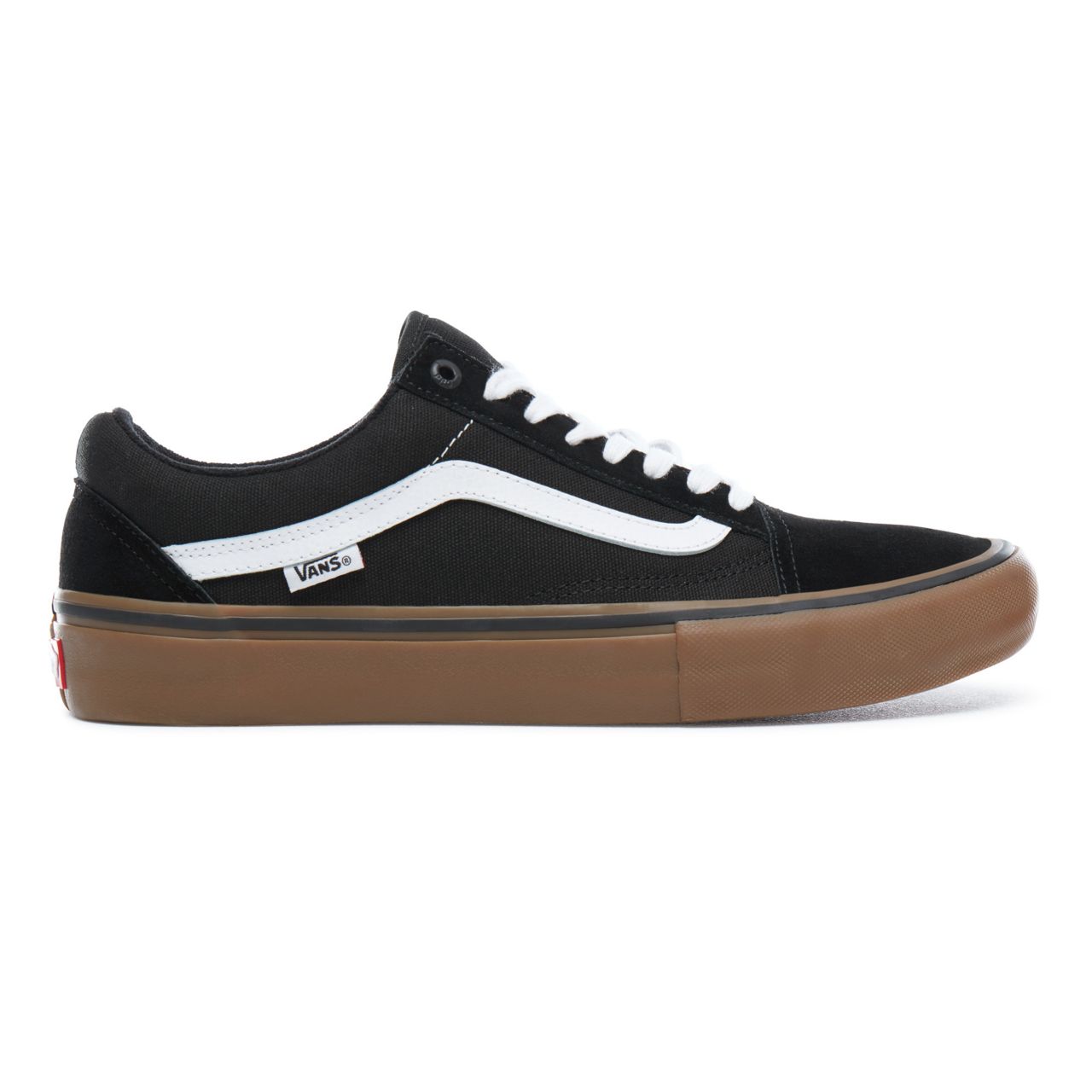 Vans Old Skool Pro Classic Mens Womens - Black-White-Gum VN000ZD4BW9 Shoes