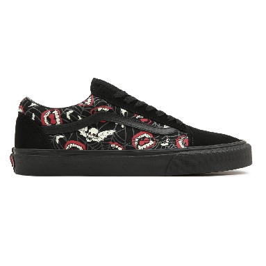 Vans Glow Frights Old Skool Black Classic Mens Womens - (Glow Frights) Black/Black VN0A5KRF8MG Shoes