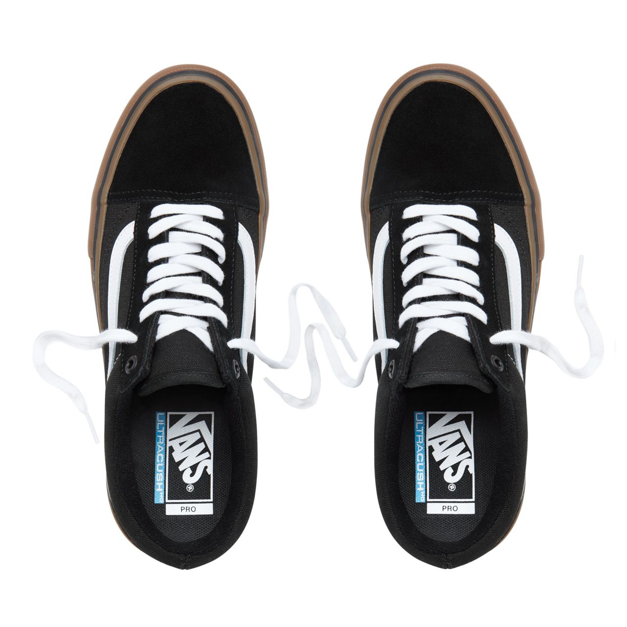 Vans Old Skool Pro Classic Mens Womens - Black-White-Gum VN000ZD4BW9 Shoes