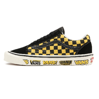 Vans Anaheim Factory Old Skool 36 DX Yellow Classic Mens Womens - (Anaheim Factory) Freestyle/Spectra Yellow VN0A54F397A Shoes