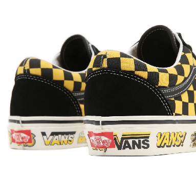 Vans Anaheim Factory Old Skool 36 DX Yellow Classic Mens Womens - (Anaheim Factory) Freestyle/Spectra Yellow VN0A54F397A Shoes