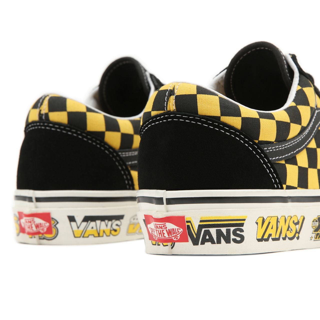 Vans Anaheim Factory Old Skool 36 DX Yellow Classic Mens Womens - (Anaheim Factory) Freestyle/Spectra Yellow VN0A54F397A Shoes