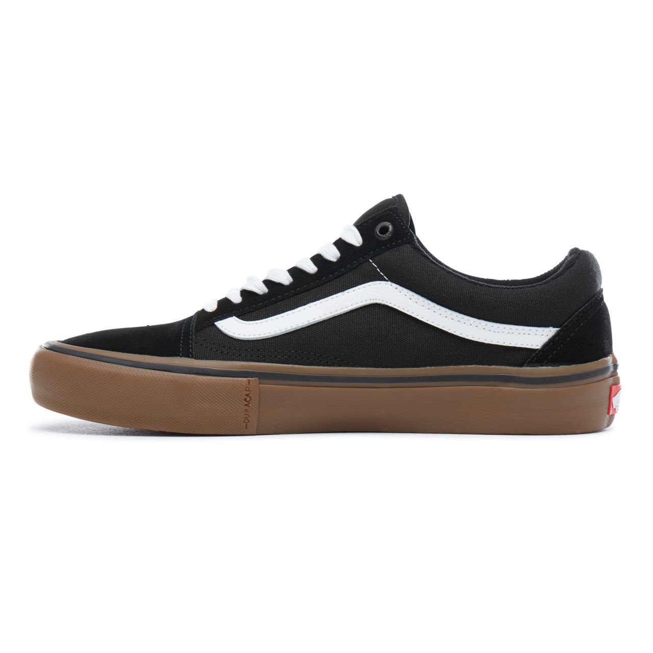 Vans Old Skool Pro Classic Mens Womens - Black-White-Gum VN000ZD4BW9 Shoes