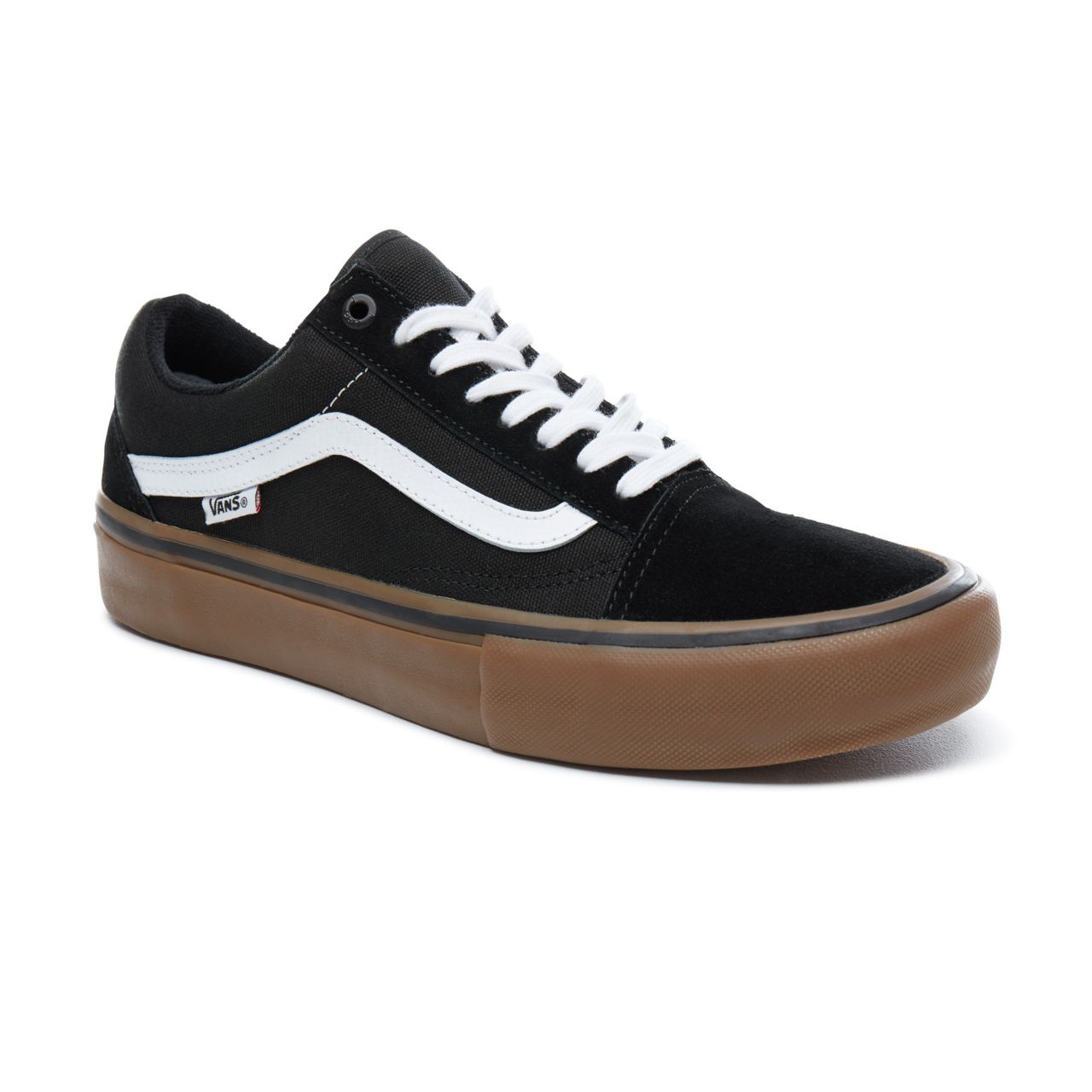 Vans Old Skool Pro Classic Mens Womens - Black-White-Gum VN000ZD4BW9 Shoes