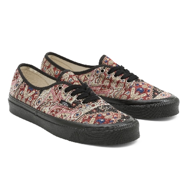 Vans Tapestry Authentic 44 DX Multicolour Classic Mens Womens - (Tapestry) Multi 1/Red VN0A38ENAB7 Shoes