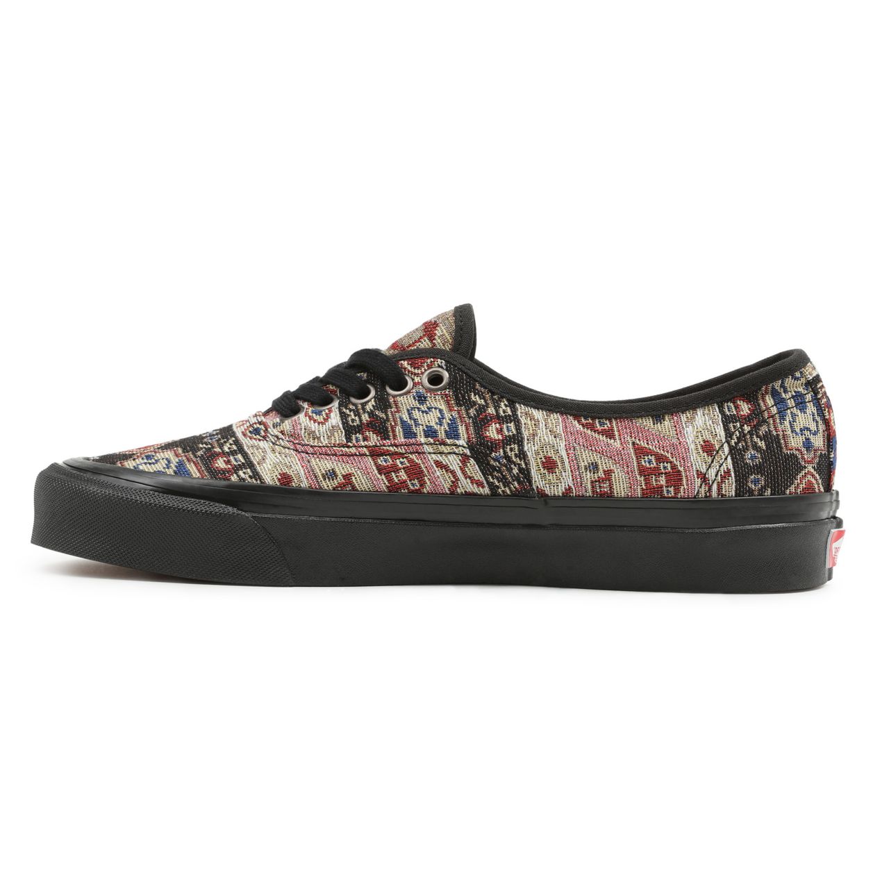 Vans Tapestry Authentic 44 DX Multicolour Classic Mens Womens - (Tapestry) Multi 1/Red VN0A38ENAB7 Shoes