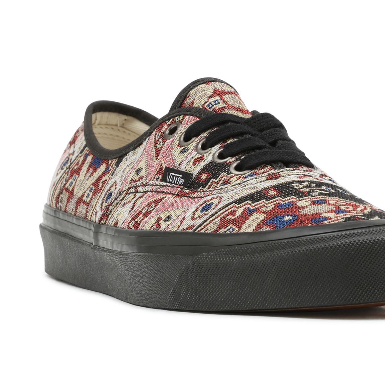 Vans Tapestry Authentic 44 DX Multicolour Classic Mens Womens - (Tapestry) Multi 1/Red VN0A38ENAB7 Shoes