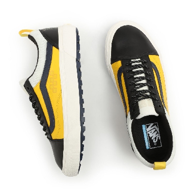 Vans Varsity Old Skool MTE-1 Yellow Classic Mens Womens - (Varsity) Varsity Black/Spectra Yellow VN0A5I1297S Shoes