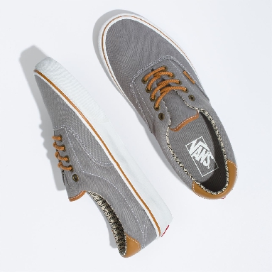 Vans C&L Era 59 Grey Classic Mens Womens - (C&L) frost gray/chevron VN0A34589MC Shoes