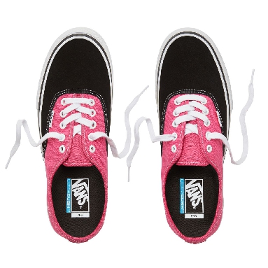 Vans Authentic Pro Classic Mens Womens - Black/Magenta V00Q0DKMN Shoes