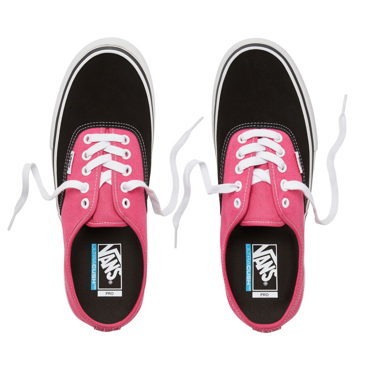 Vans Authentic Pro Classic Mens Womens - Black/Magenta V00Q0DKMN Shoes