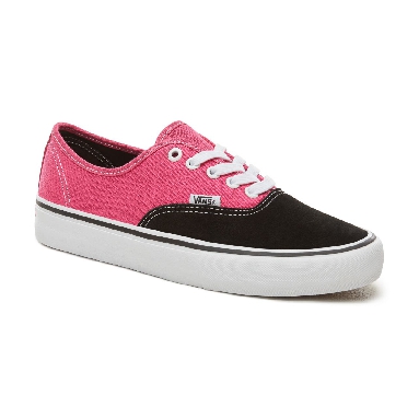 Vans Authentic Pro Classic Mens Womens - Black/Magenta V00Q0DKMN Shoes