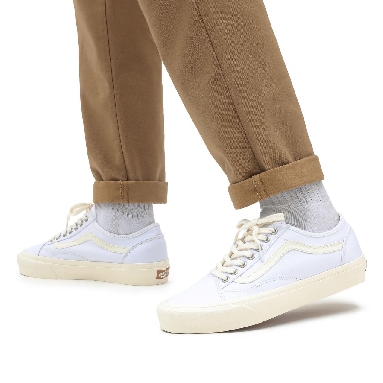 Vans Eco Theory Old Skool Tapered White Classic Mens Womens - (Eco Theory) white/natural VN0A54F49FQ Shoes