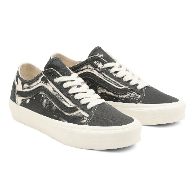 Vans Eco Theory Old Skool Tapered Grey Classic Mens Womens - (Eco Theory) Asphalt/Natural VN0A54F48CO Shoes