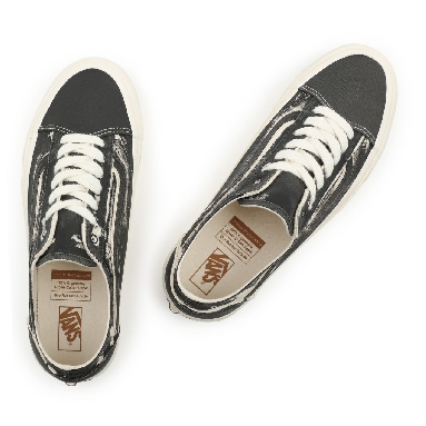 Vans Eco Theory Old Skool Tapered Grey Classic Mens Womens - (Eco Theory) Asphalt/Natural VN0A54F48CO Shoes