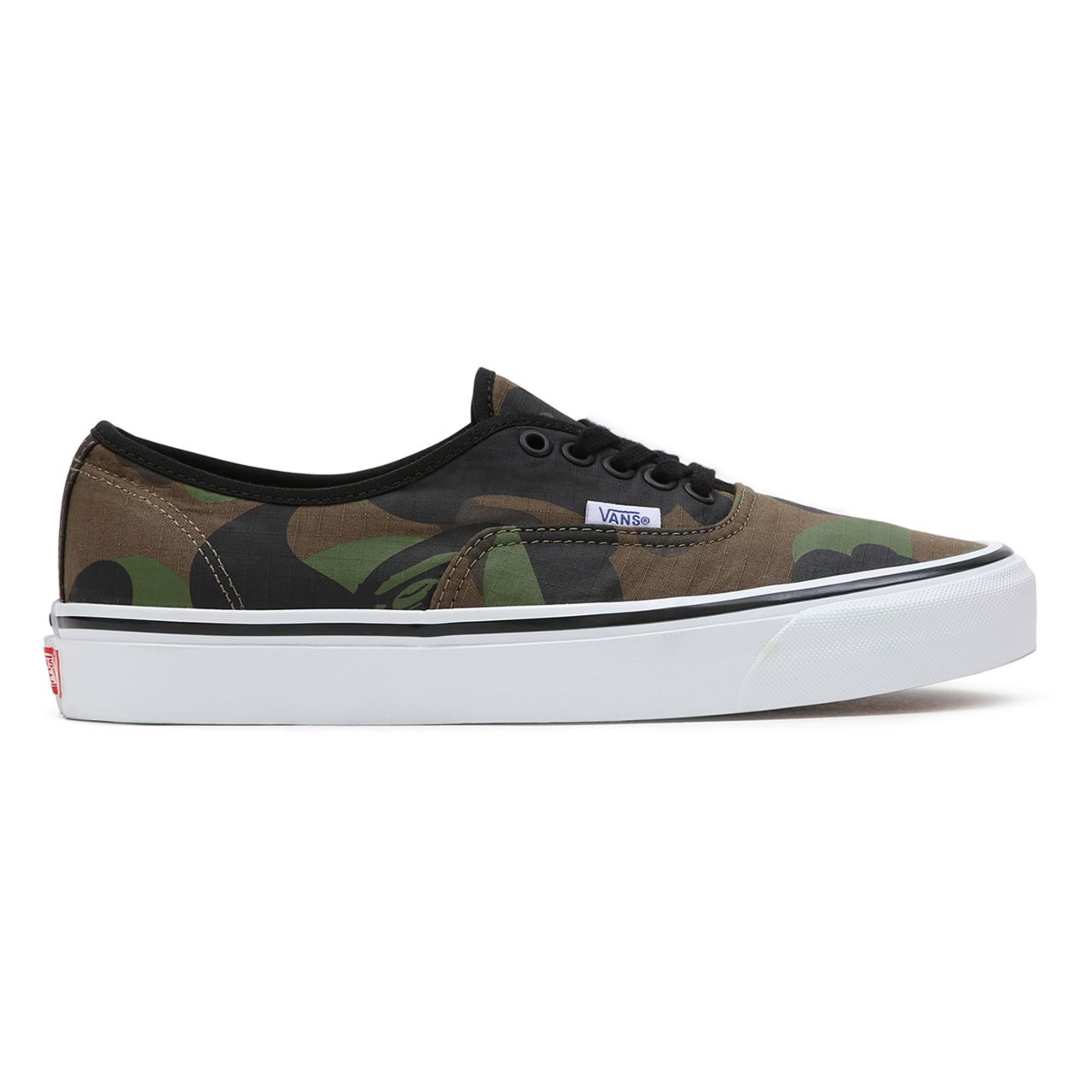 Vans x BAPE Authentic  44 DX Green Classic Mens Womens - (Vans X Bape) Og Camo Green VN0A38EN7BC Shoes