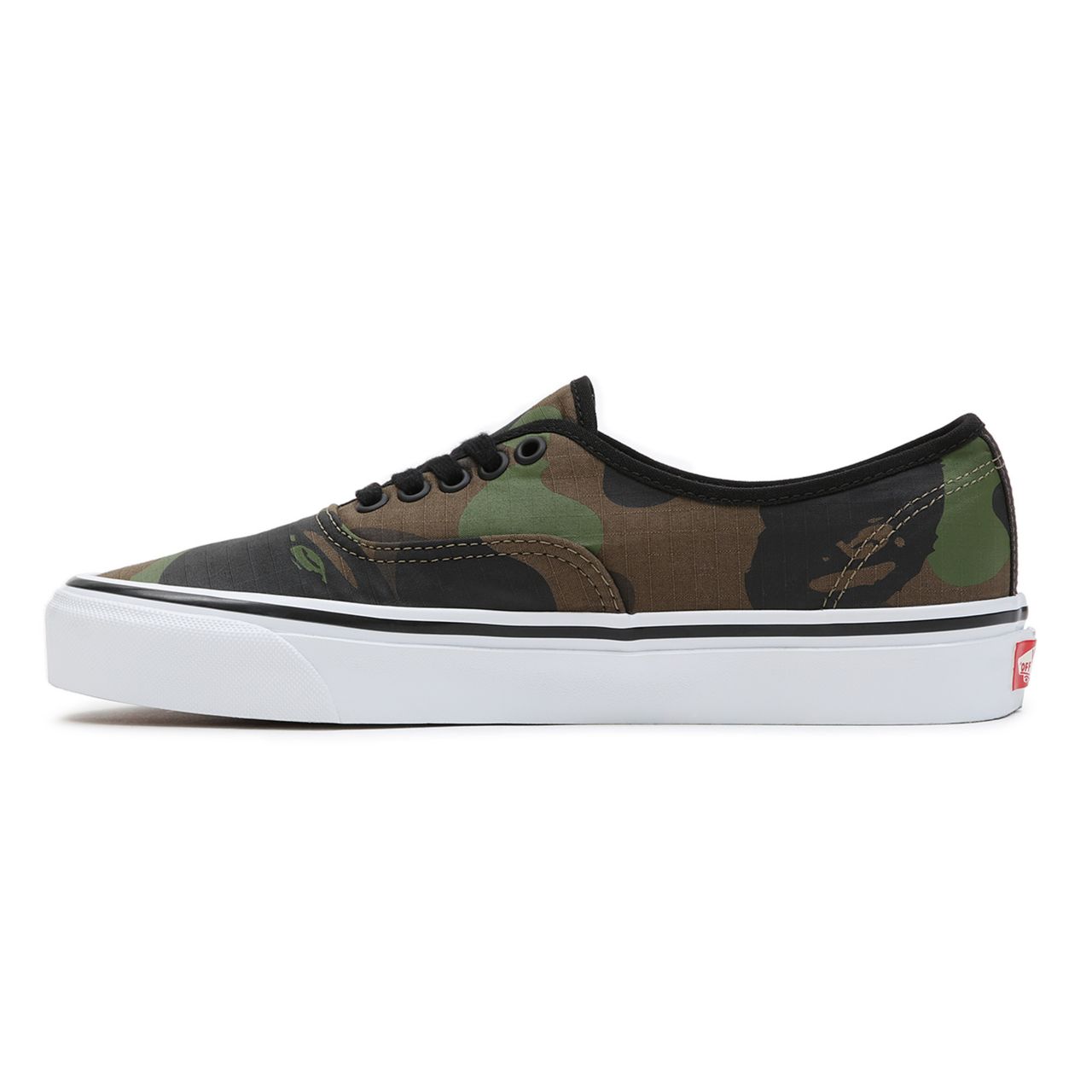 Vans x BAPE Authentic  44 DX Green Classic Mens Womens - (Vans X Bape) Og Camo Green VN0A38EN7BC Shoes