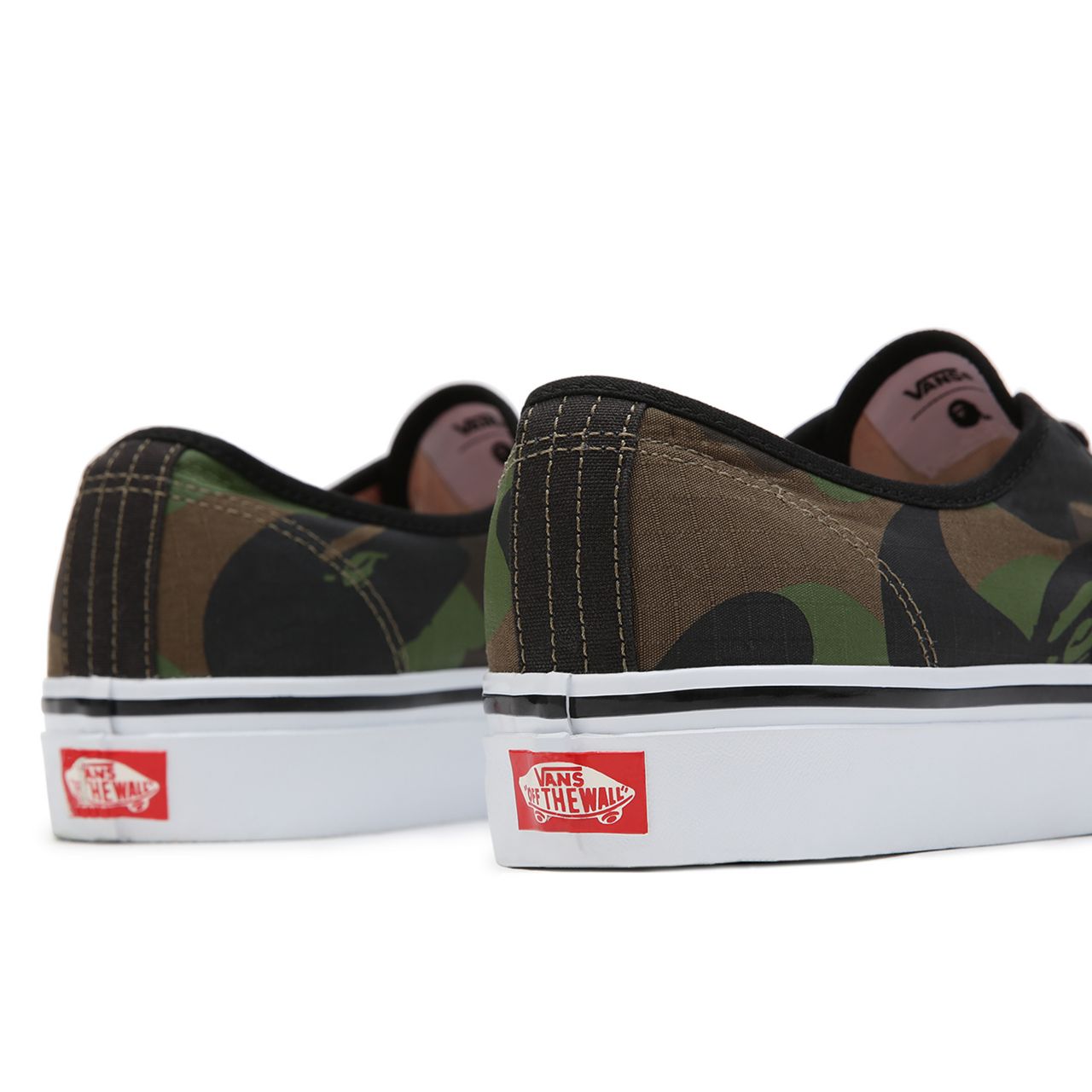 Vans x BAPE Authentic  44 DX Green Classic Mens Womens - (Vans X Bape) Og Camo Green VN0A38EN7BC Shoes