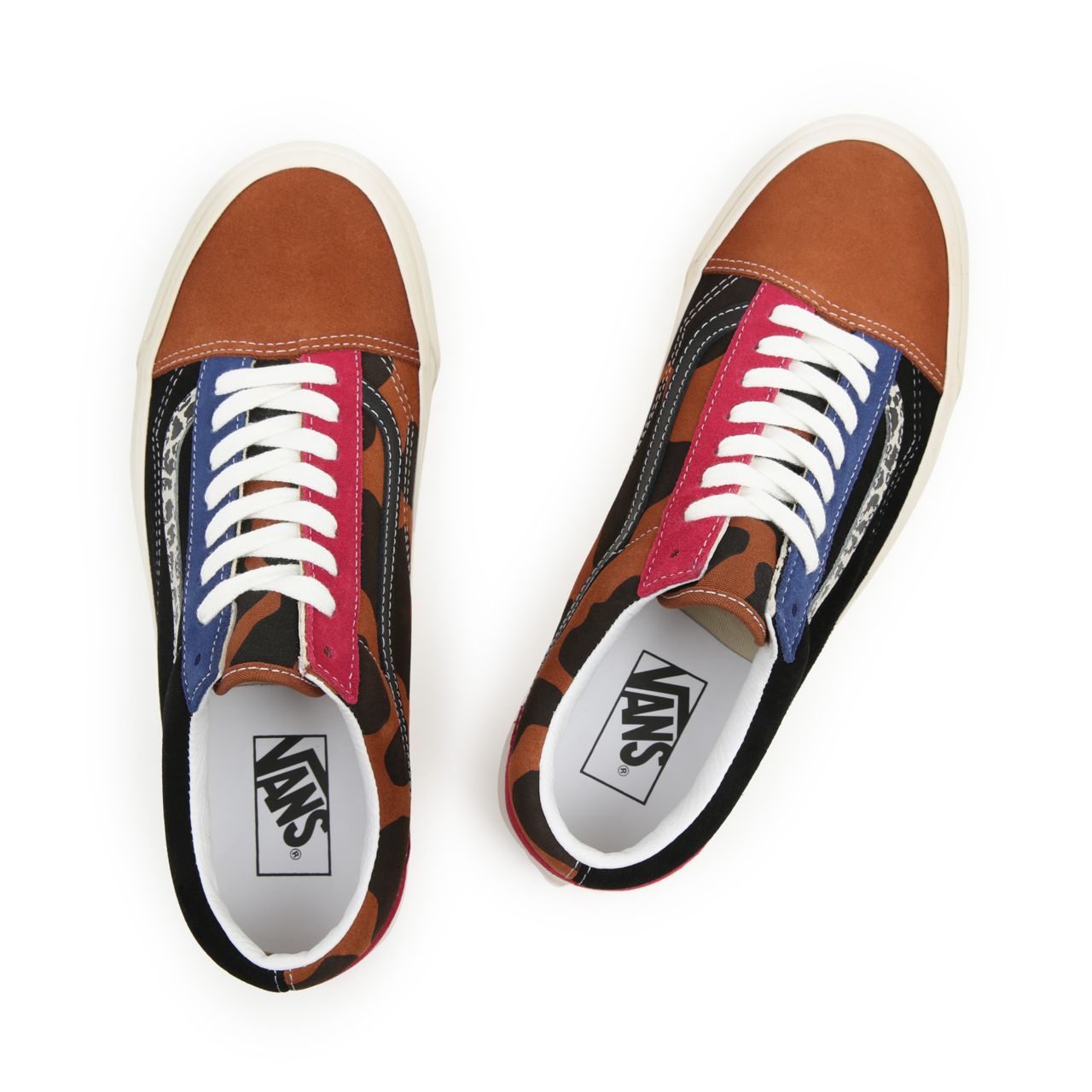 Vans Anaheim Factory Old Skool 36 DX Multicolour Classic Mens Womens - (Anaheim Factory) Animal Mix/Black VN0A54F396M Shoes