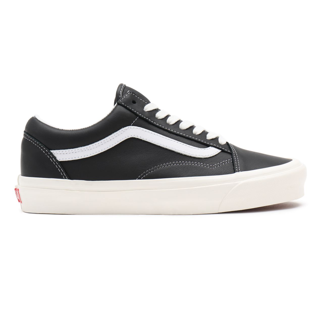 Vans Anahiem Factory Old Skool 36 DX Black Classic Mens Womens - (Anaheim Factory) black/leather VN0A54F3103 Shoes