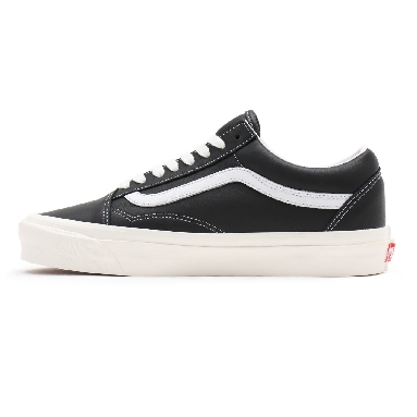 Vans Anahiem Factory Old Skool 36 DX Black Classic Mens Womens - (Anaheim Factory) black/leather VN0A54F3103 Shoes