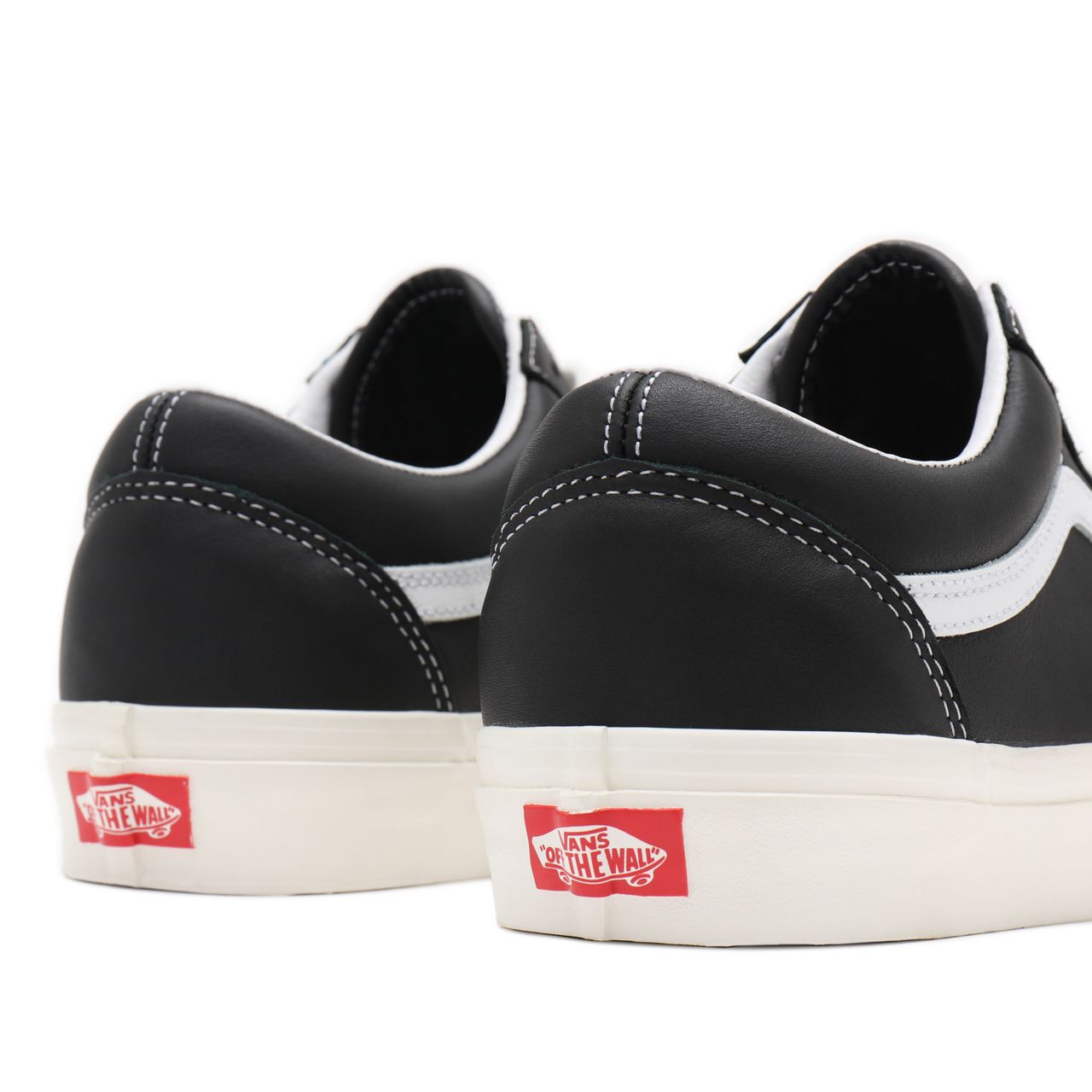 Vans Anahiem Factory Old Skool 36 DX Black Classic Mens Womens - (Anaheim Factory) black/leather VN0A54F3103 Shoes